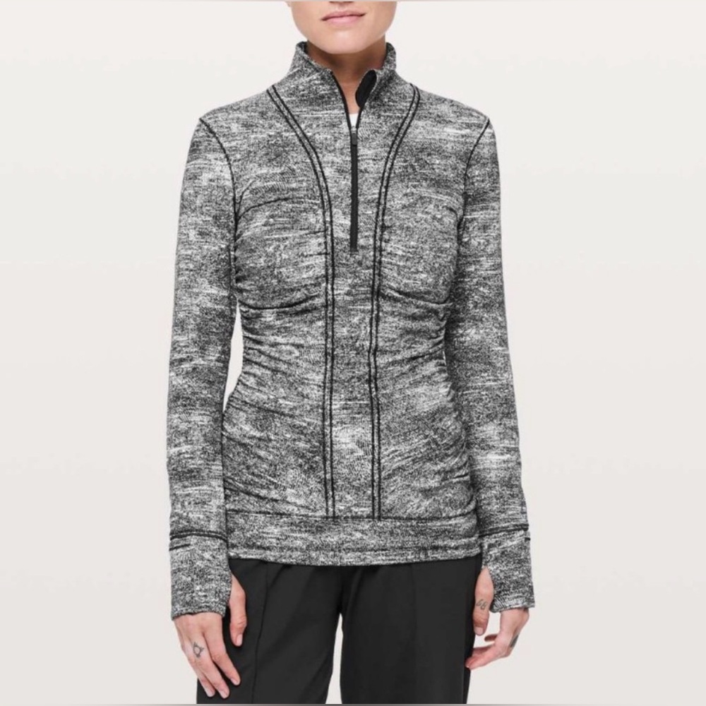 Lululemon Cypress Kiss 1/2 Zip Pullover Running Training Outdoor Activewear Gym